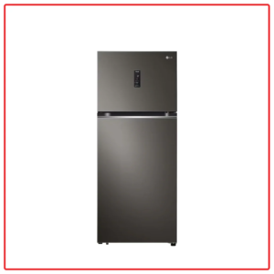 LG GN-B372PXBK 410L Top Freezer Fridge in Black Steel Finish